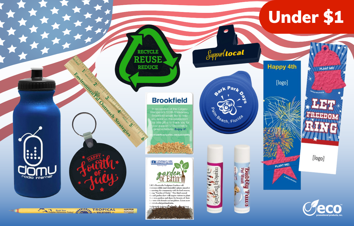 Top 10 Eco-friendly, USA-made Promotional Products Under $1 Each | Eco ...